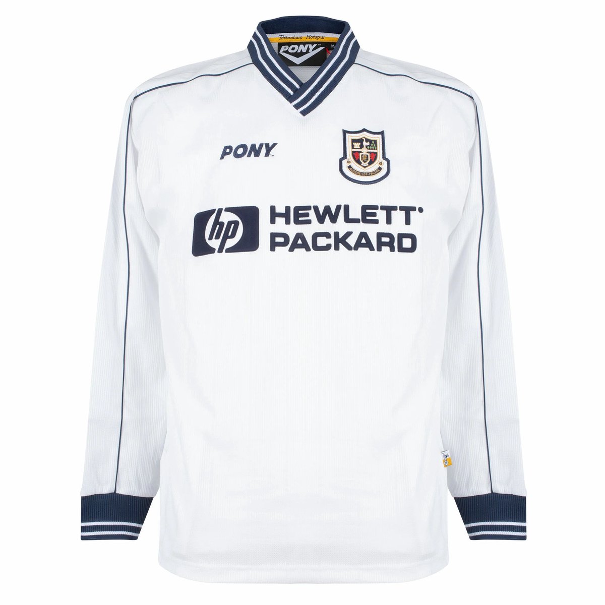 1200x1200-2361 Pony - Tottenham Hotspur Retro Voetbalshirt 1996-1998 (Lange Mouwen) - XL - Afbeelding 1