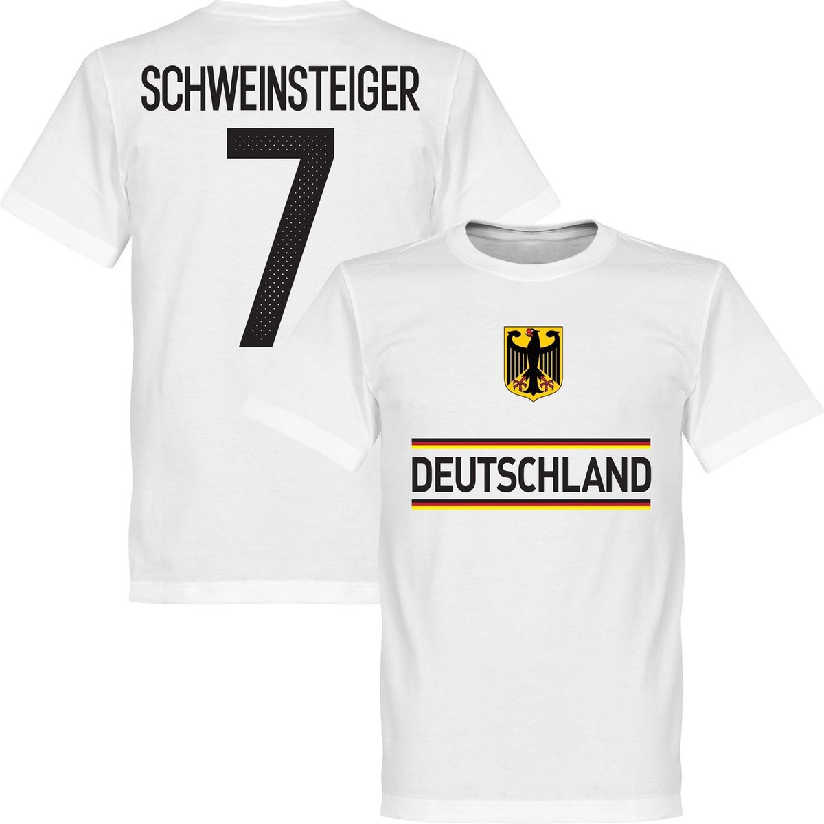 1200x1200-2454 Duitsland Schweinsteiger Team T-Shirt - XXXXL - Afbeelding 1