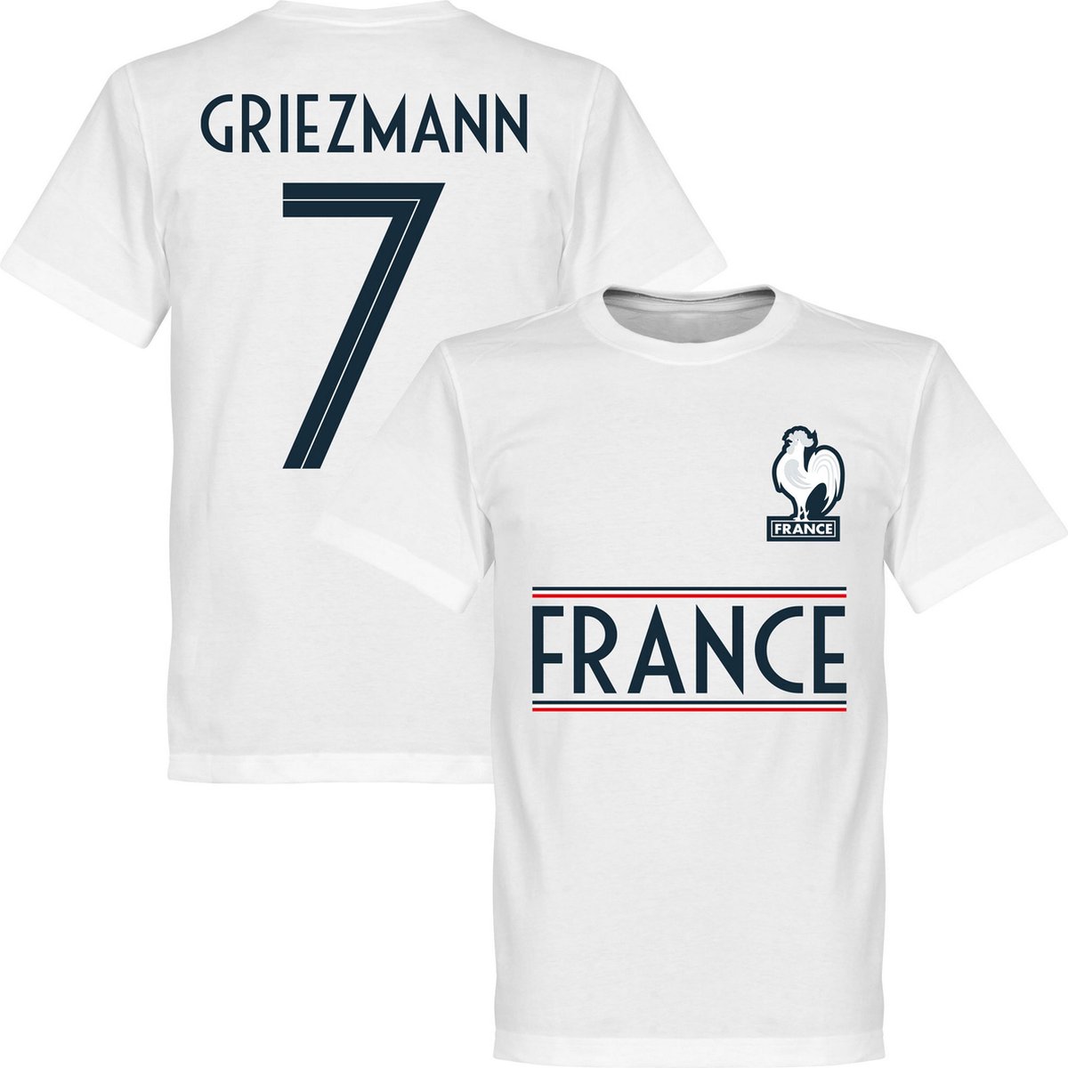 1200x1200-247 Frankrijk Griezmann 7 Team T-Shirt - Kinderen - 116 - Afbeelding 1
