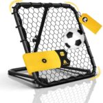 Core® Rebounder voetbal - Rebounder – Stuitbaltrainer – Verstelbaar – Zwart - 10cm x 10cm x 5cm