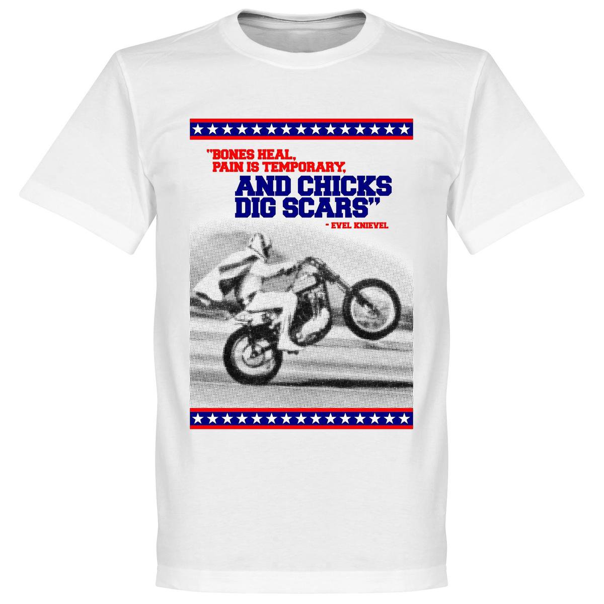 1200x1200-2569 Chicks Dig Scars T-Shirt - L - Afbeelding 1