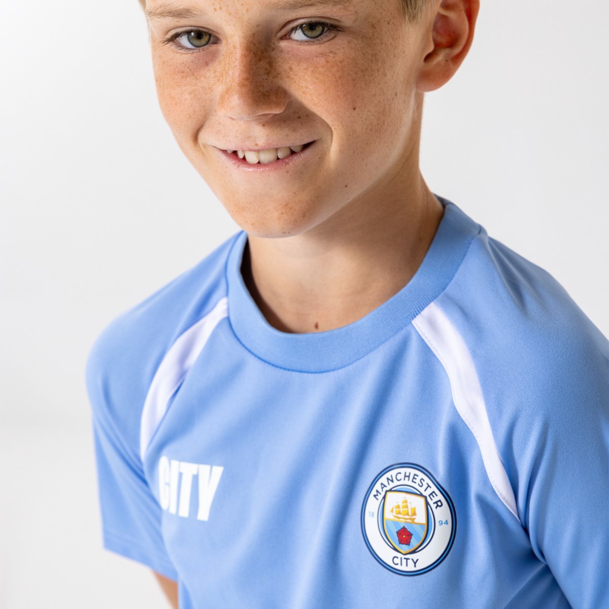 1200x1200-2606 Manchester City Voetbaltenue Thuis 2025-2026 - Voetbal Tenue Kinderen - Shirt en Broekje - Jongens en Meisjes -- Maat 128 - Afbeelding 1