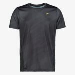 Dutchy Dry heren voetbal T-shirt met print zwart - Maat M