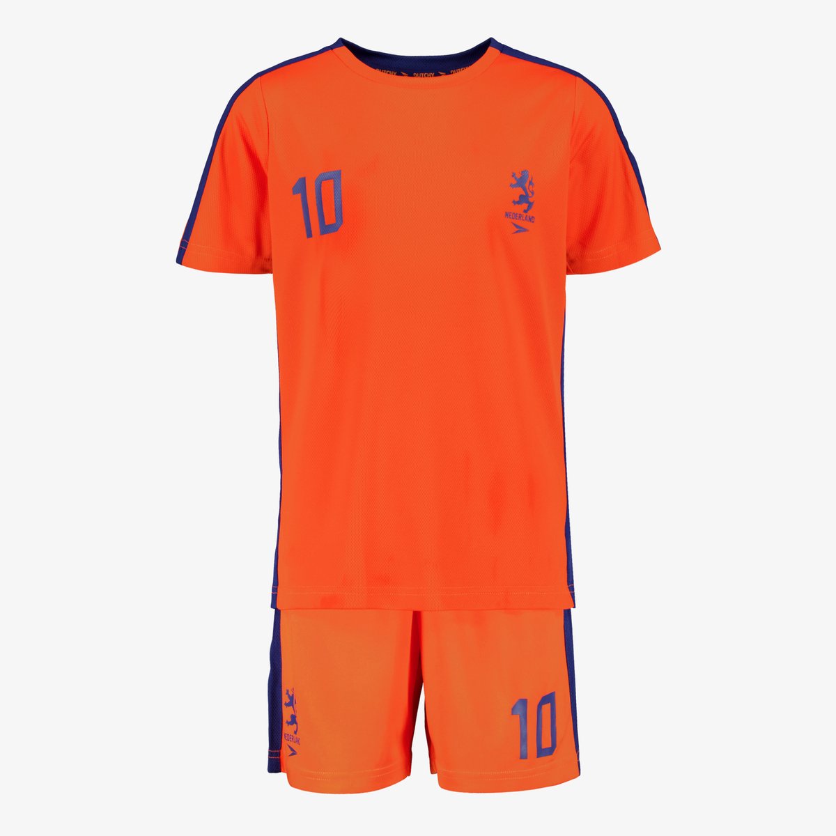 1200x1200-27 Dutchy tweedelig kinder sport set oranje - Maat 164 - Afbeelding 1