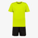 Dutchy tweedelig kinder sport set geel zwart - Maat 176