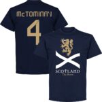 Scotland The Brave McTominay 4 T-Shirt - Navy - Kinderen - 116