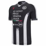 Macron Udinese Calcio 25/26 Thuis T-shirt Met Korte Mouwen Zwart S Man