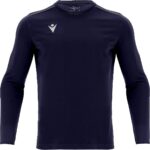 Macron Rigel Hero Voetbalshirt Lange Mouw Heren - Marine | Maat: S