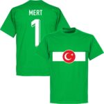 Turkije Mert 1 Banner T-Shirt - Groen - S