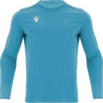 Macron Rigel Hero Voetbalshirt Lange Mouw Kinderen - Hemelsblauw | Maat: 152