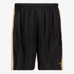 Dutchy heren voetbalshort zwart beige - Maat M