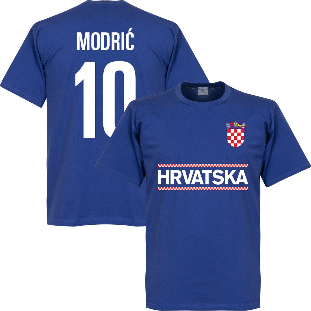 1200x1200-2858 Kroatie Modric 10 Team T-Shirt - XXL - Afbeelding 1
