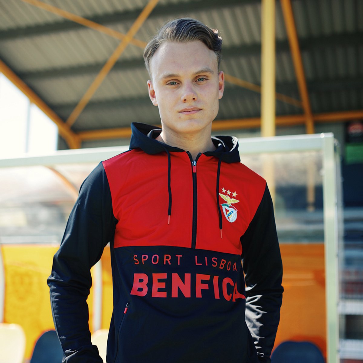1200x1200-2860 SL Benfica trainingspak heren - Maat S - Voetbaltrainingspak - Portugal - Afbeelding 1