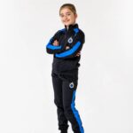 Club Brugge Trainingspak voor Kinderen - Maat 116 t/m 164 - Zwart - Blauw - Officiële Fanmerchandise