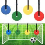 15.5 cm Doel Cirkelwand voor Voetbaltraining met 2 Lange Kabelbinders voor Precisie en Behendigheid