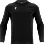 Macron Energy Rigel Hero Voetbalshirt Lange Mouw Kinderen - Zwart | Maat: 116