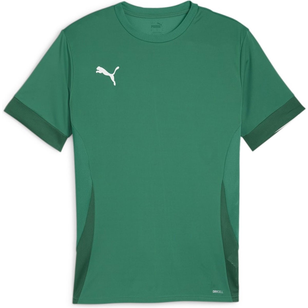 1200x1200-491 Puma Teamgoal Matchday Shirt Korte Mouw Kinderen - Groen | Maat: 152 - Afbeelding 1