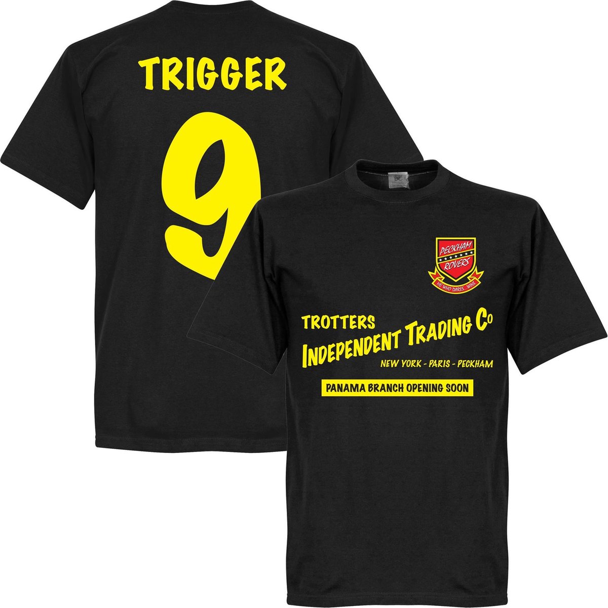 1200x1200-496 Peckham Rovers Panama Independent Trading T-Shirt + Triggerr 9 - L - Afbeelding 1