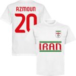 Iran Azmoun 20 Team T-Shirt - Wit - XXL