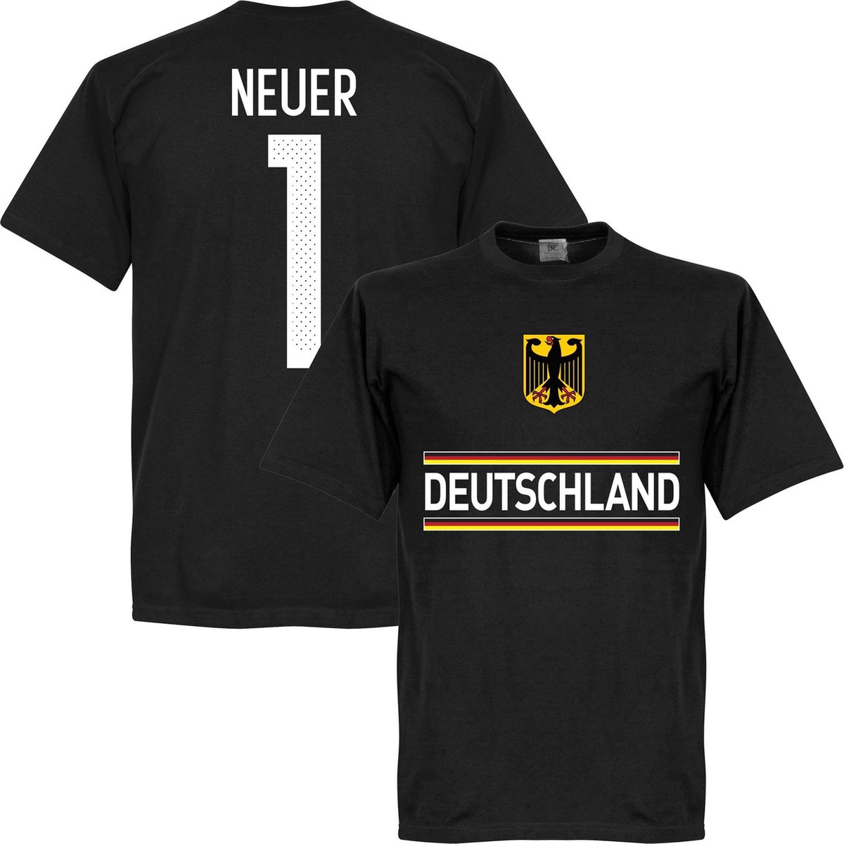 1200x1200-602 Duitsland Neuer Team T-Shirt - XXXL - Afbeelding 1