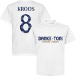 Danke Toni Kroos 8 T-Shirt - Wit - M