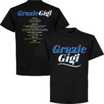 Grazie Gigi Honours T-shirt - Zwart - L