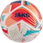 Jako Flow Trainingsbal - Wit / Fluorood / Navy | Maat: 5