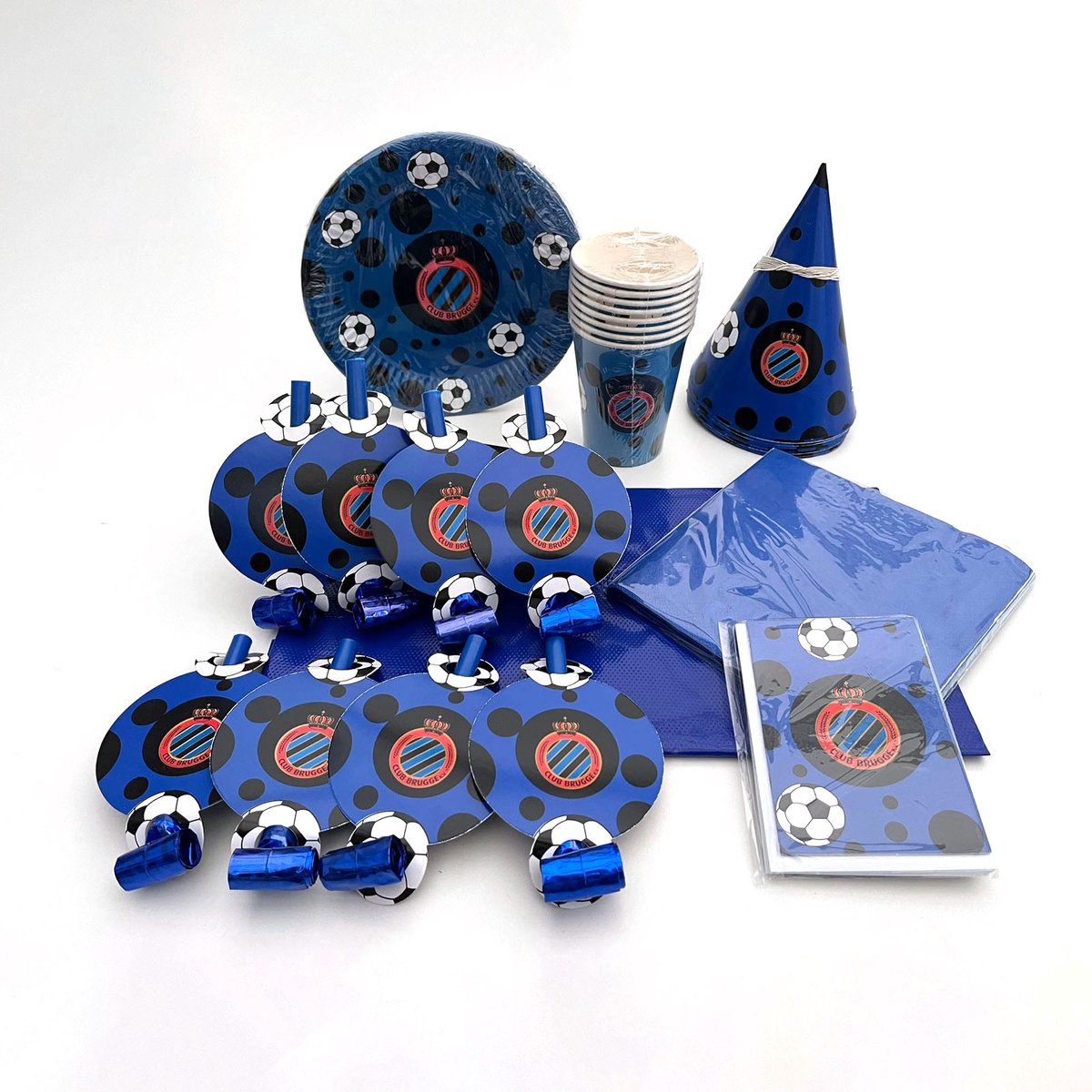 1200x1200-685 Club Brugge party set kids - Afbeelding 1