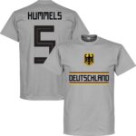 Duitsland Hummels 5 Team T-Shirt - Grijs - XL