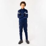Real Madrid Trainingspak Kind - Vest + Trainingsbroek - 2025/2026 - Officiële Fanmerchandise - Blauw - Maat 116 t/m 164