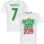 Algerije Afrika Cup 2019 Mahrez Winners T-Shirt - Wit - XXXXL