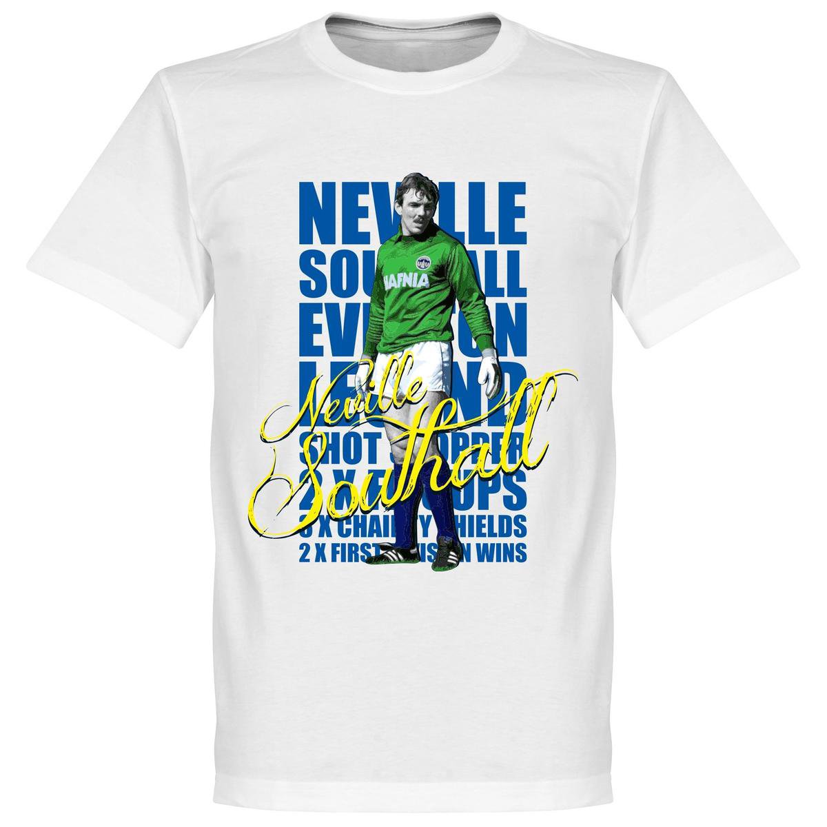 1200x1200-874 Neville Southall Legend T-Shirt - L - Afbeelding 1