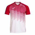 Joma Tiger Vi T-shirt Met Korte Mouwen Rood XL Man