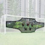 Draagbaar Voetbal Doel met 9 Scoring Zones - Ideaal voor Training en Oefeningen