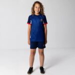 Frankrijk Voetbaltenue Kinderen - Maat 116 - Jongens & Meisjes - Shirt & Broekje - Officiële FFF Merchandise