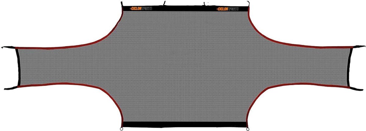 1200x429 Voetbal Goalshot - Doelwand met 4 zones - senioren voetbaldoel 732 x 244 cm - Ciclon Sports - Afbeelding 1