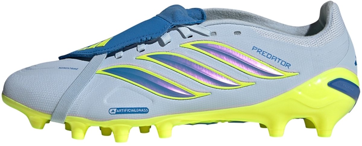 1200x483-2 Adidas Performance Predator League Fold-Over Tongue Artificial Ground Voetbalschoenen - Unisex - Blauw - Afbeelding 1