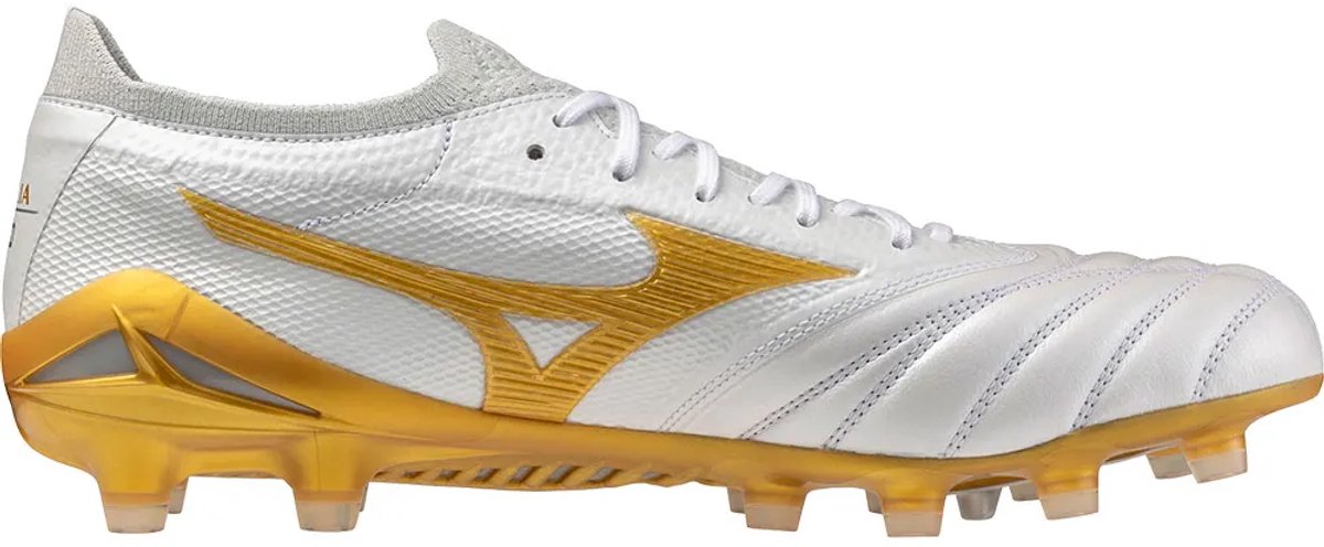 1200x496 Mizuno Morelia Neo Iv Beta Japan Fg Voetbalschoenen Wit EU 42 1/2 - Afbeelding 1