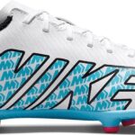 Nike Vapor 15 Club FG/MG - Wit/Blauw - Voetbalschoenen - Heren
