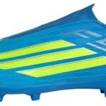 Adidas Performance F50 League Laceless Firm Ground / Multi Ground Voetbalschoenen Kids - Kinderen - Blauw