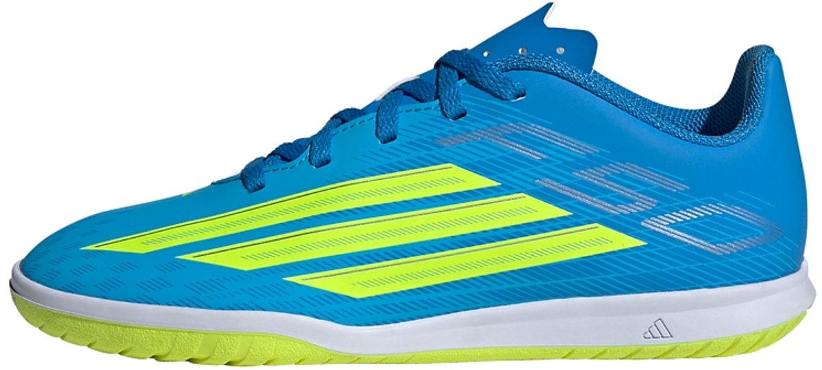 1200x541-18 Adidas Performance F50 Club Indoor Voetbalschoenen Kids - Kinderen - Blauw - Afbeelding 1