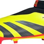 adidas Performance Predator League Laceless Firm Ground Voetbalschoenen - Unisex - Geel- 42