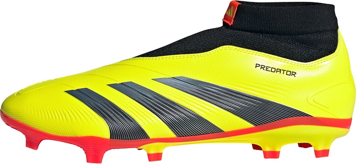 1200x552-2 adidas Performance Predator League Laceless Firm Ground Voetbalschoenen - Unisex - Geel- 45 1/3 - Afbeelding 1