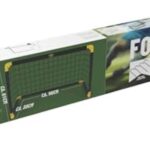 Opvouwbaar Voetbaldoel 90 x 59 x 61 cm - Voetbal Goals voor Training en Spel - Ideaal voor Kinderen en Volwassenen - Kunststof - Zwart/Geel