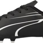 Puma voetbalschoenen Vitoria FG/AG junior - wit/zwart - stevige grip.