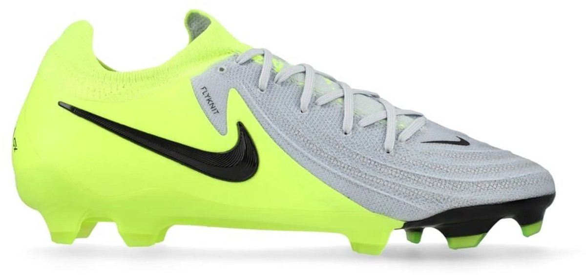 1200x565 Nike Phantom GX II PRO FG - Grijs/Geel - Voetbalschoenen - Heren - Afbeelding 1