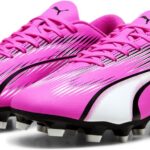 PUMA ULTRA PLAY FG/AG Heren Sportschoenen - Poison Pink-PUMA White-PUMA Black - Maat 43