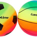 Gametime Voetbal Rainbow Junior 23 Cm Pvc
