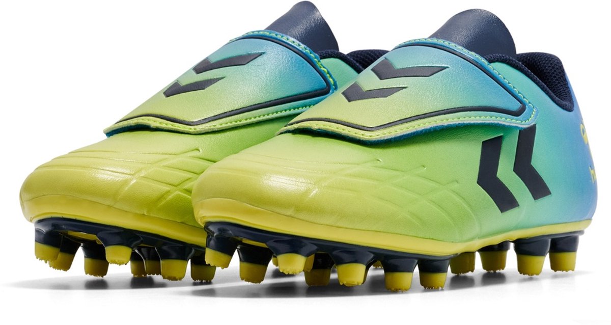 1200x638-1 Hummel Kinder Fußballschuhe Hattrick Mg Jr 217580 Limeade-32 - Afbeelding 1