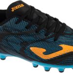 Joma Evolution Jr 26 EVJS AG, voor een jongen, Zwart, Voetbalschoenen, maat: 37